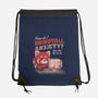 How Do I Uninstall Anxiety-none drawstring bag-eduely