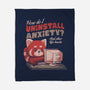 How Do I Uninstall Anxiety-none fleece blanket-eduely