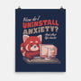 How Do I Uninstall Anxiety-none matte poster-eduely