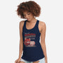 How Do I Uninstall Anxiety-womens racerback tank-eduely