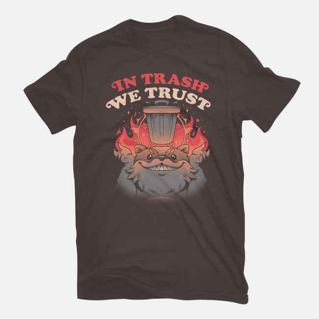In Trash We Trust-womens basic tee-eduely