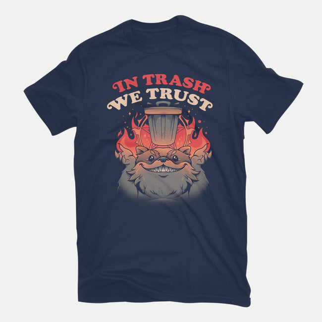 In Trash We Trust-mens premium tee-eduely