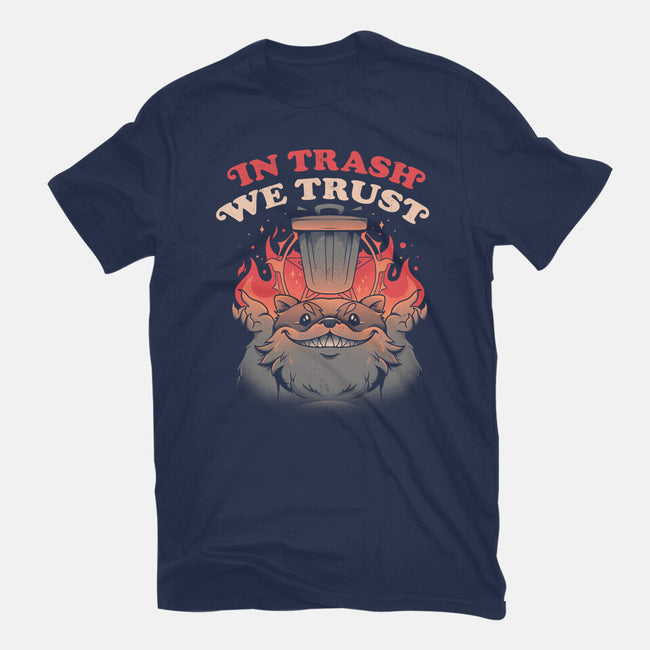 In Trash We Trust-womens basic tee-eduely