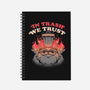 In Trash We Trust-none dot grid notebook-eduely