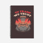 In Trash We Trust-none dot grid notebook-eduely