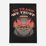 In Trash We Trust-none indoor rug-eduely