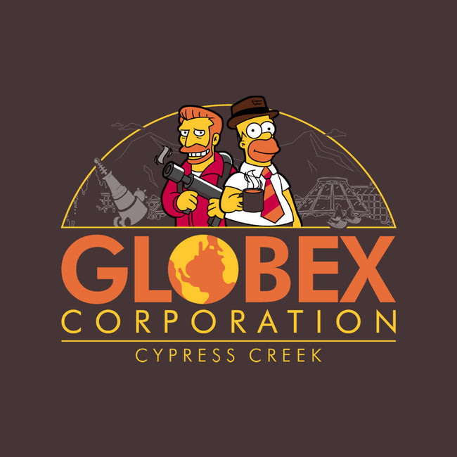 Globex Corp-none removable cover w insert throw pillow-se7te