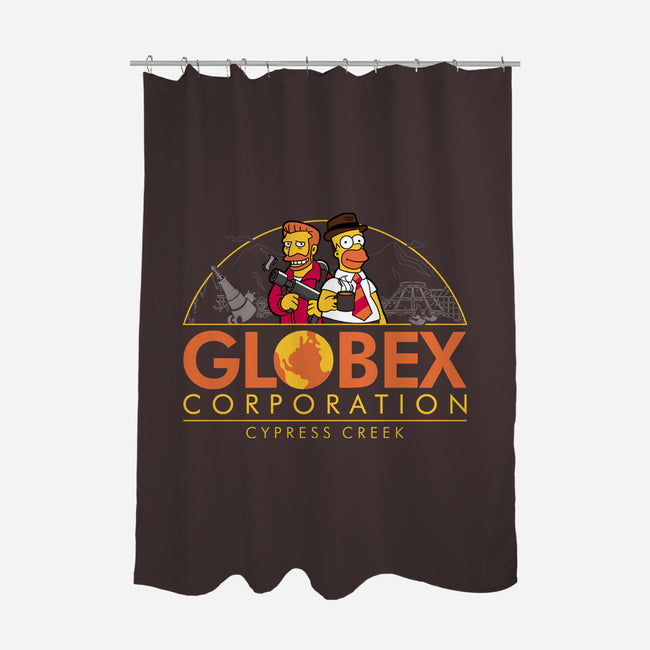 Globex Corp-none polyester shower curtain-se7te