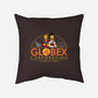 Globex Corp-none removable cover w insert throw pillow-se7te