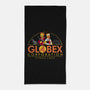 Globex Corp-none beach towel-se7te