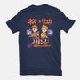 Retro Player-womens fitted tee-Douglasstencil