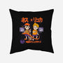 Retro Player-none removable cover w insert throw pillow-Douglasstencil