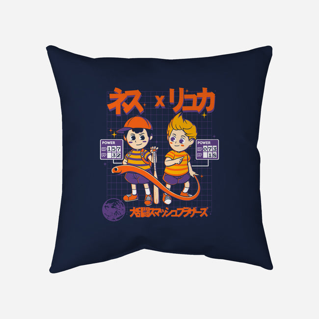 Retro Player-none removable cover w insert throw pillow-Douglasstencil
