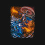 Fire And Thunder-baby basic onesie-alanside