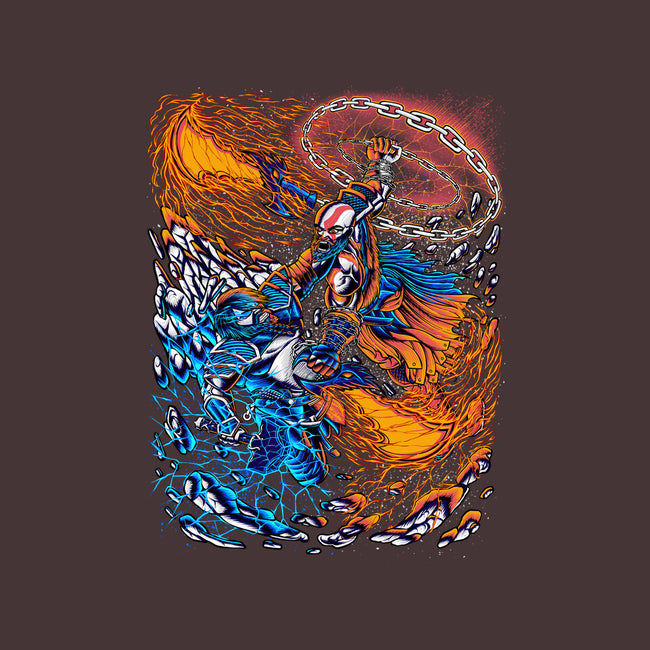 Fire And Thunder-none glossy mug-alanside