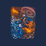 Fire And Thunder-unisex basic tee-alanside