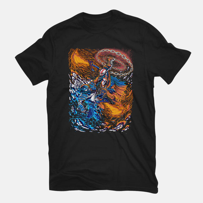Fire And Thunder-youth basic tee-alanside