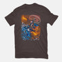 Fire And Thunder-womens basic tee-alanside