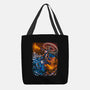 Fire And Thunder-none basic tote bag-alanside