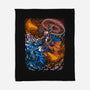 Fire And Thunder-none fleece blanket-alanside
