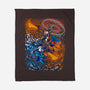 Fire And Thunder-none fleece blanket-alanside