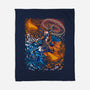 Fire And Thunder-none fleece blanket-alanside