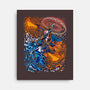Fire And Thunder-none stretched canvas-alanside