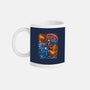 Fire And Thunder-none glossy mug-alanside