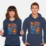 Fire And Thunder-unisex pullover sweatshirt-alanside