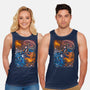 Fire And Thunder-unisex basic tank-alanside