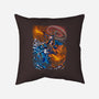 Fire And Thunder-none removable cover throw pillow-alanside