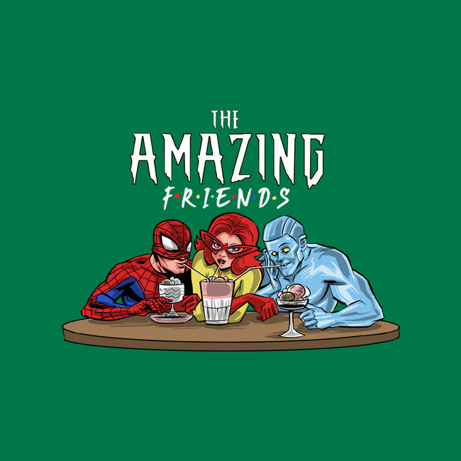 The Amazing Friends-womens fitted tee-zascanauta