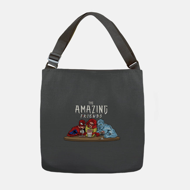 The Amazing Friends-none adjustable tote bag-zascanauta