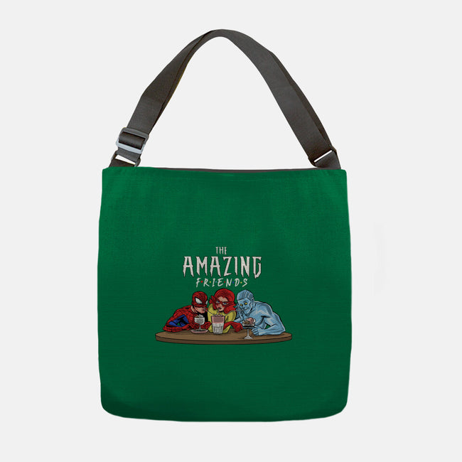 The Amazing Friends-none adjustable tote bag-zascanauta