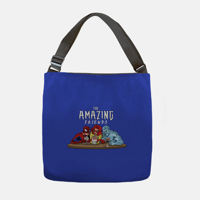 The Amazing Friends-none adjustable tote bag-zascanauta