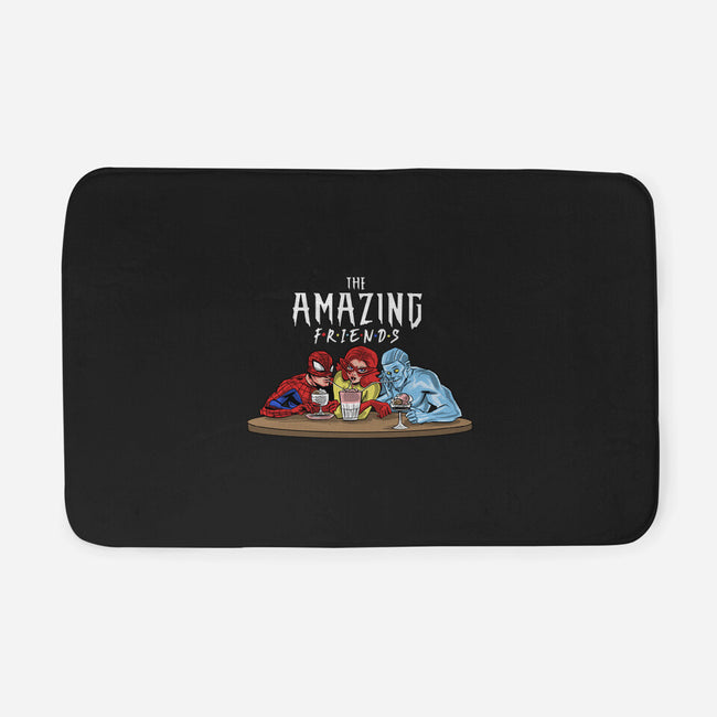 The Amazing Friends-none memory foam bath mat-zascanauta