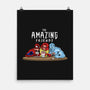 The Amazing Friends-none matte poster-zascanauta