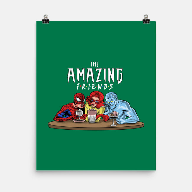 The Amazing Friends-none matte poster-zascanauta