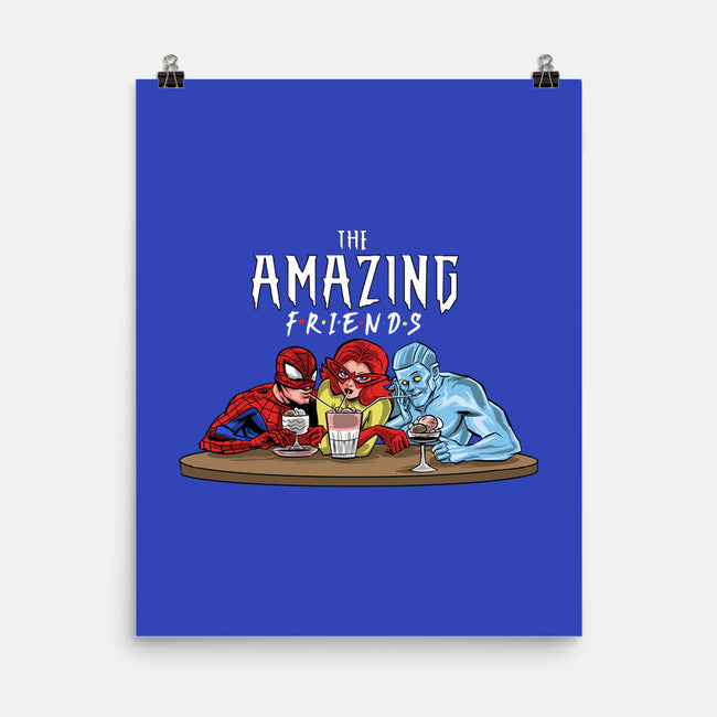 The Amazing Friends-none matte poster-zascanauta