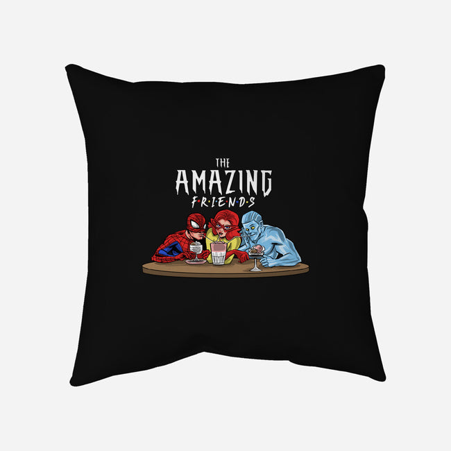 The Amazing Friends-none removable cover w insert throw pillow-zascanauta