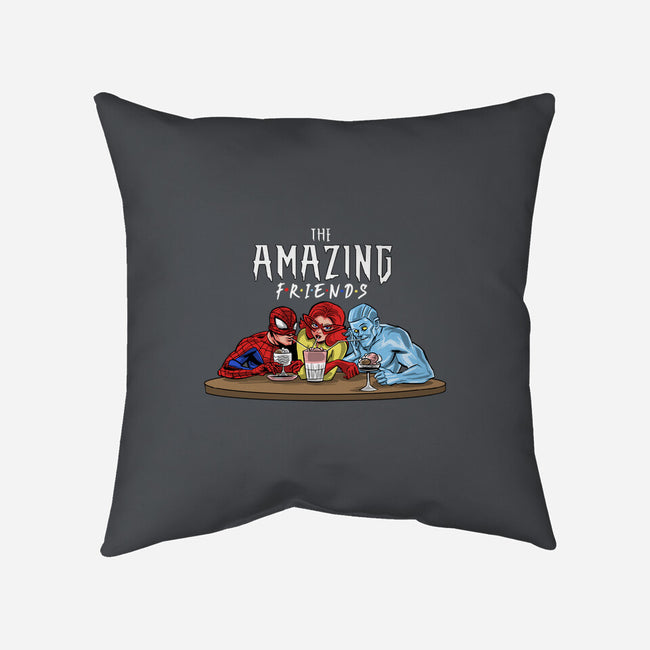 The Amazing Friends-none removable cover w insert throw pillow-zascanauta
