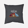 The Amazing Friends-none removable cover w insert throw pillow-zascanauta