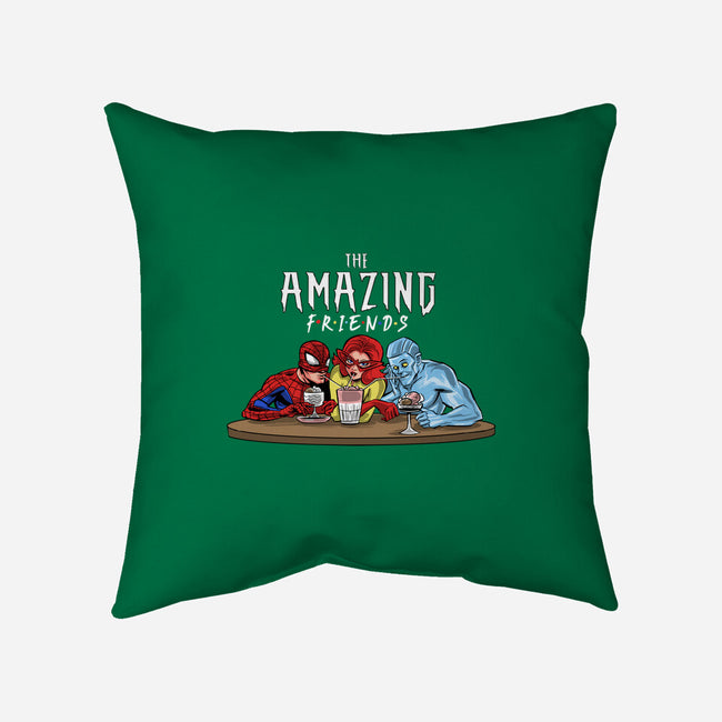The Amazing Friends-none removable cover w insert throw pillow-zascanauta