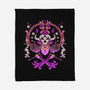 Woman Warrior-none fleece blanket-Wahyu Azizi