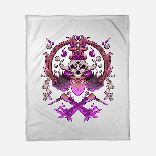 Woman Warrior-none fleece blanket-Wahyu Azizi