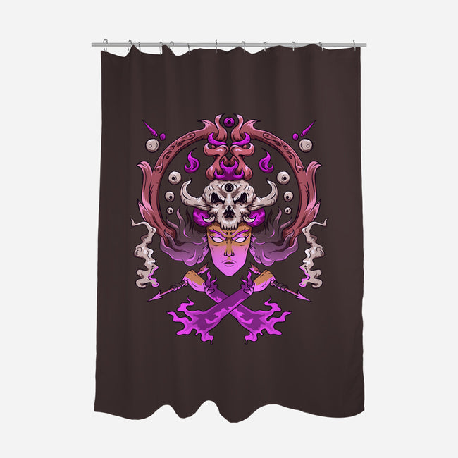 Woman Warrior-none polyester shower curtain-Wahyu Azizi