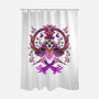 Woman Warrior-none polyester shower curtain-Wahyu Azizi
