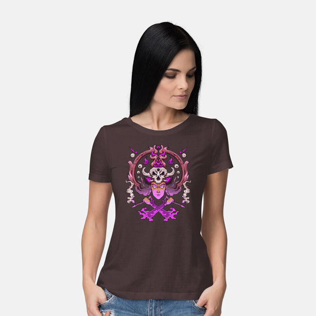 Woman Warrior-womens basic tee-Wahyu Azizi
