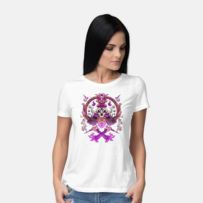 Woman Warrior-womens basic tee-Wahyu Azizi