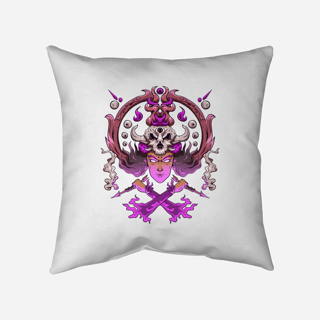 Woman Warrior-none removable cover w insert throw pillow-Wahyu Azizi